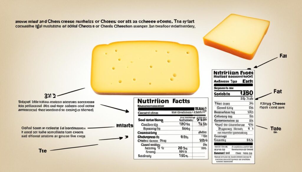 American cheese nutrition