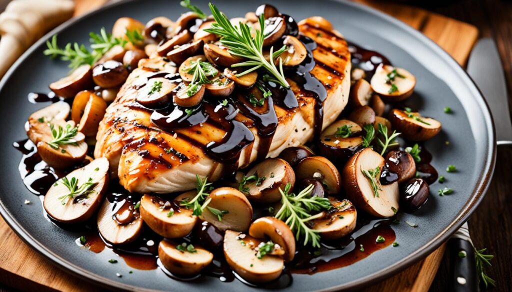 Balsamic Mushroom Chicken