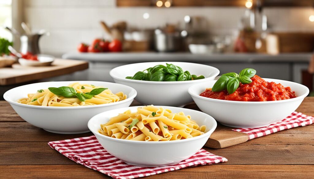 Corelle classic pasta bowl set