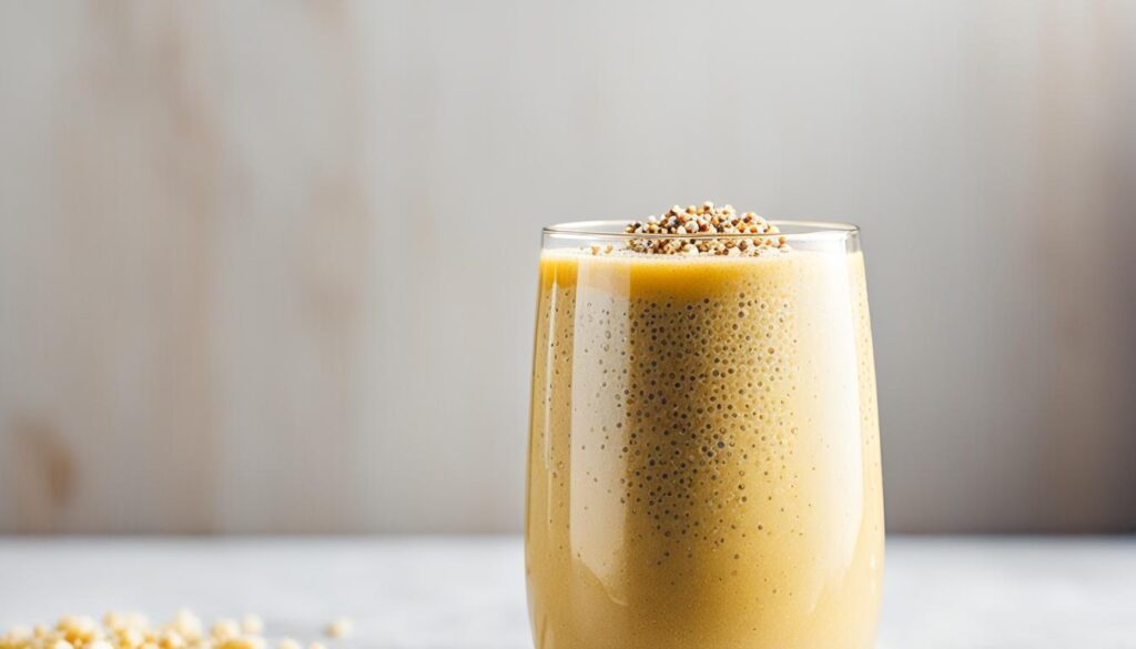 Date Tahini Cardamom Smoothie