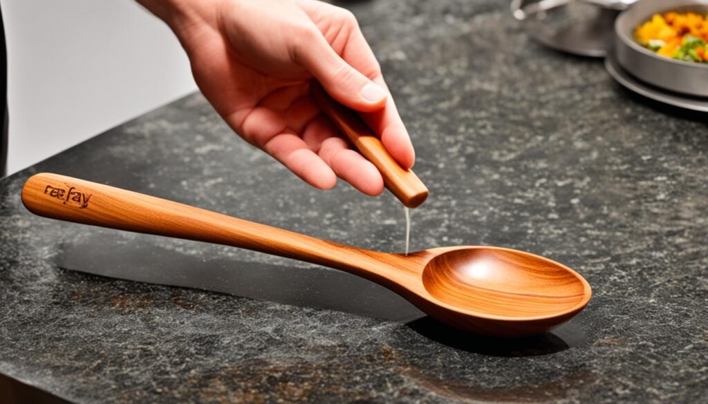 FAAY 13.5-inch Teak Cooking Spoon