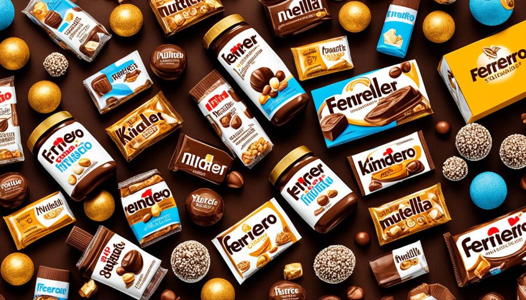 Ferrero's innovative products