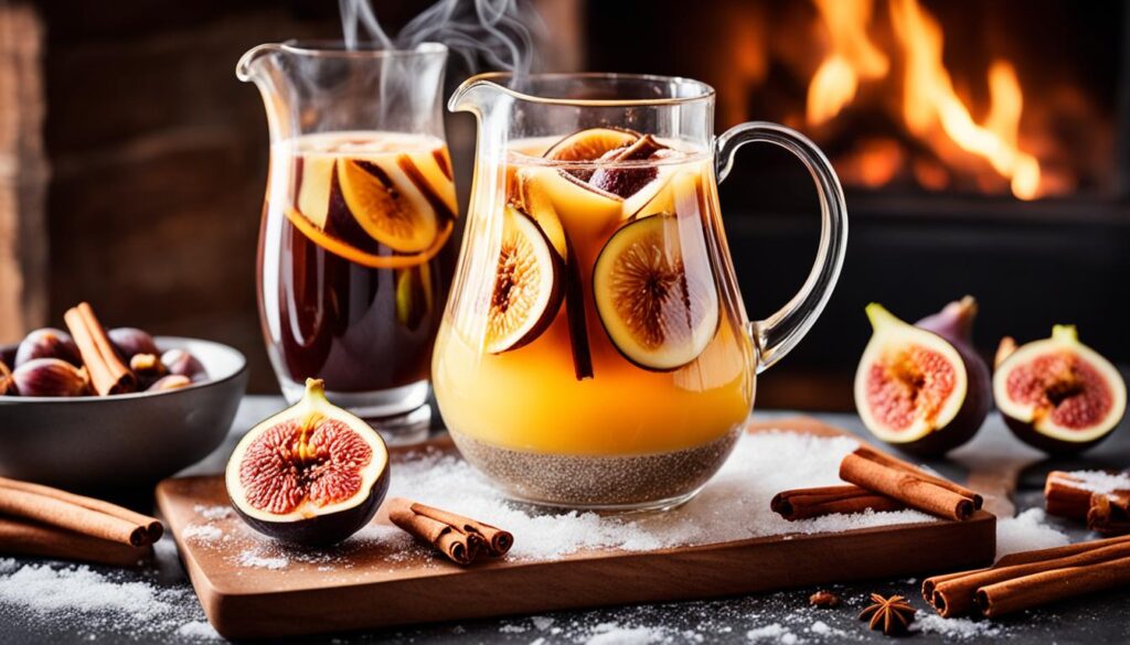 Fig Cinnamon Punch Cocktail