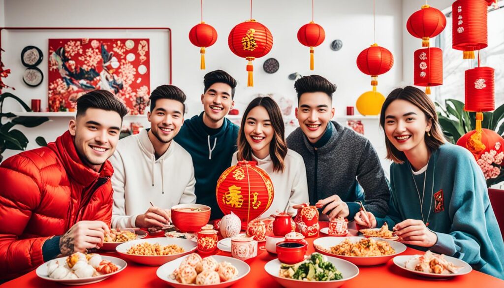 Gen Z and Millennials Celebrating Lunar New Year