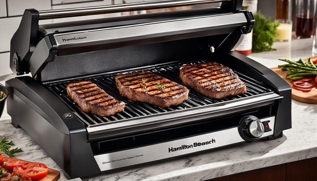 Hamilton Beach Electric Indoor Searing Grill