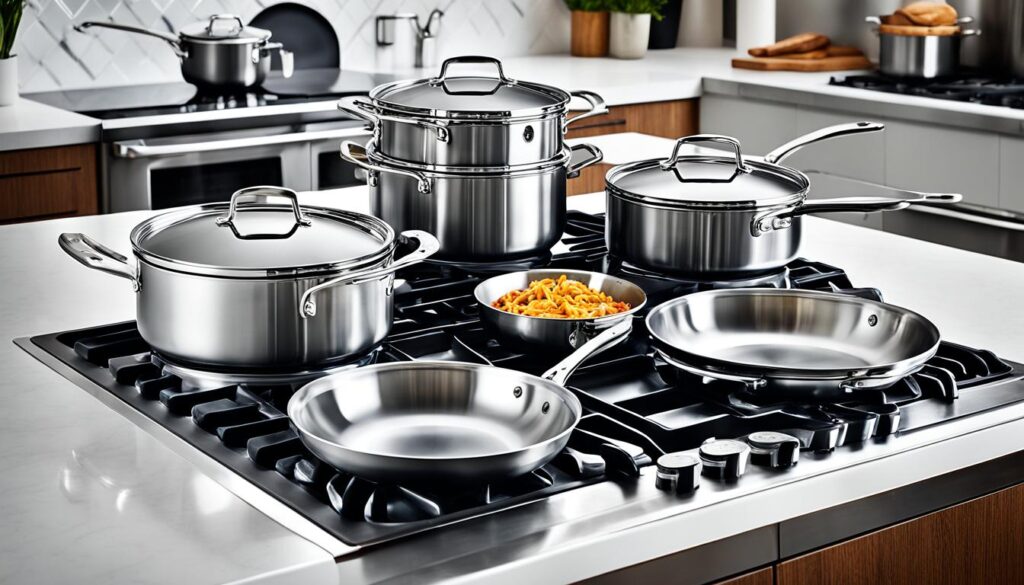 Hestan ProBond Professional Clad Cookware Set