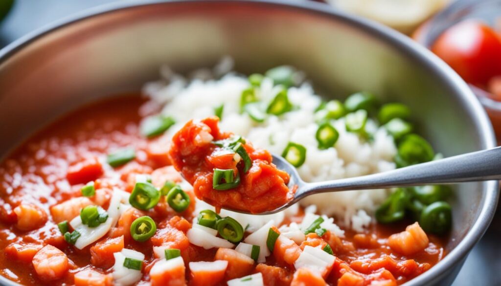 Homemade Pepper Sauce for Spicy Jamaican Pepper Shrimp