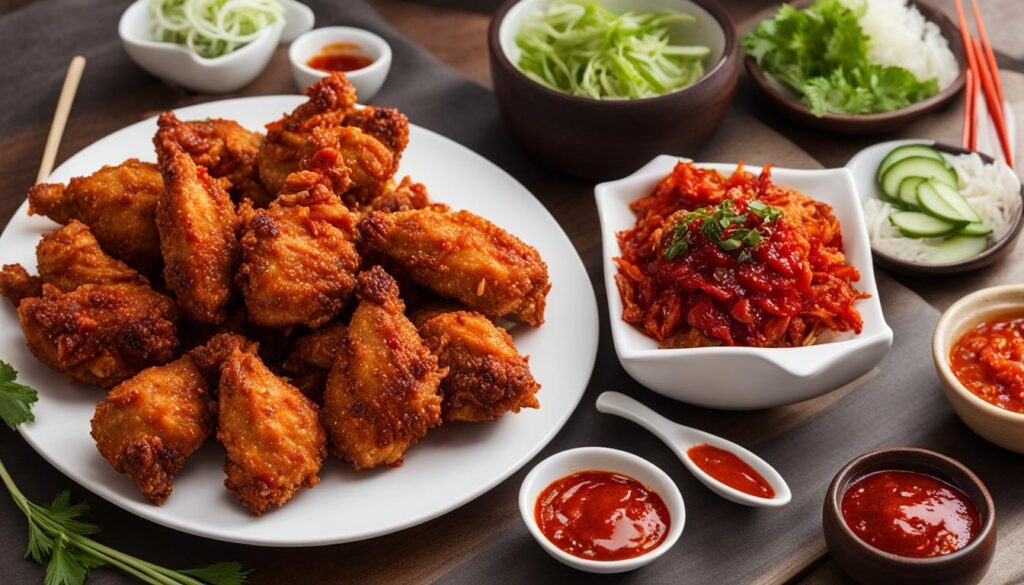 Kimchi Fried Chicken