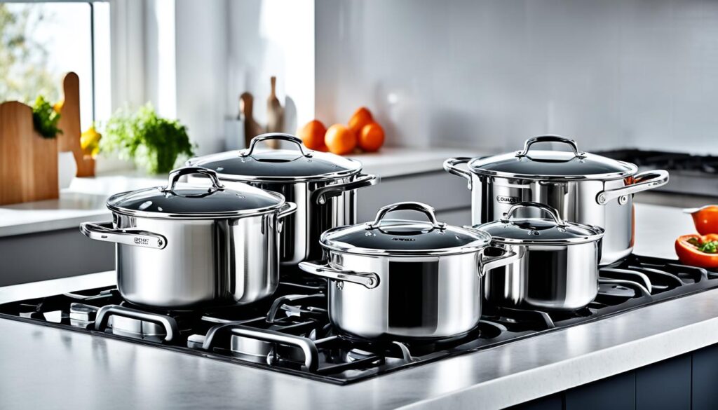 Le Creuset Stainless Steel Set