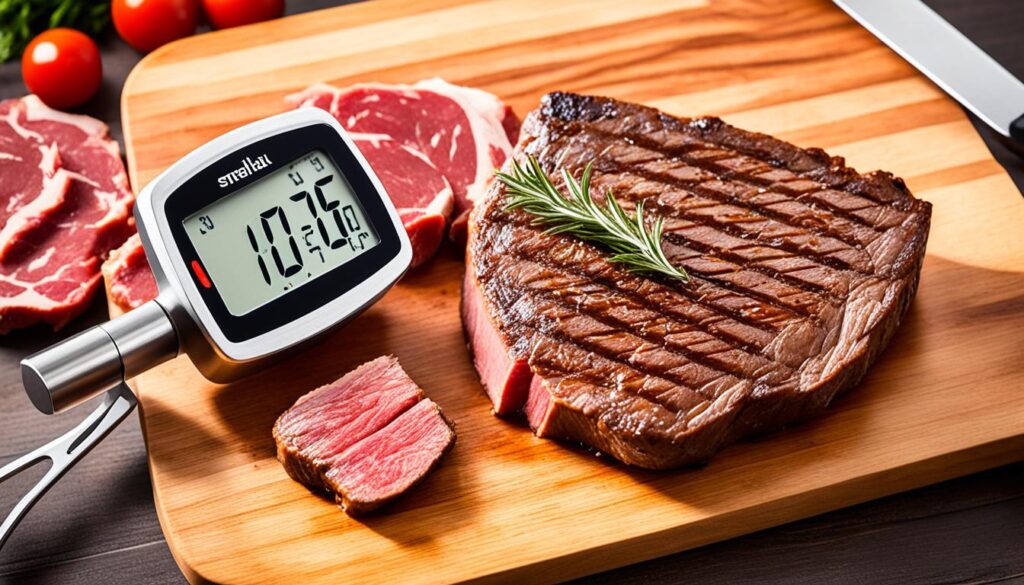 Leave-In Probe Meat Thermometers