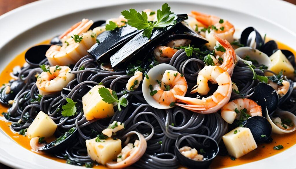 Light White Wine Sauce for Seafood Pasta