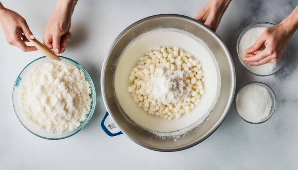 Making Radish Cake