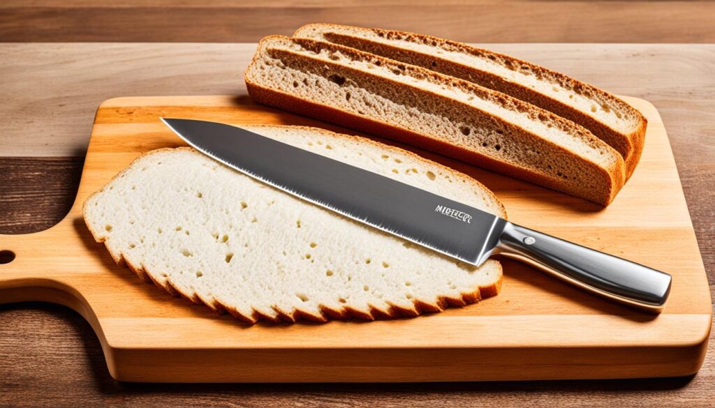 Mercer Millennia Wavy Edge Wide Bread Knife