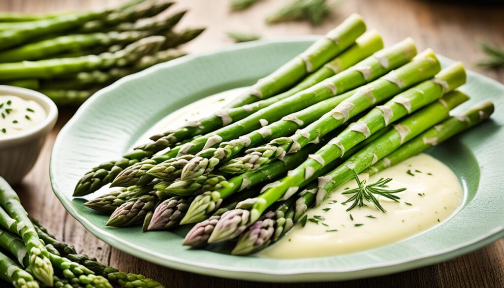 Nutritional information for asparagus tarragon veloute soup