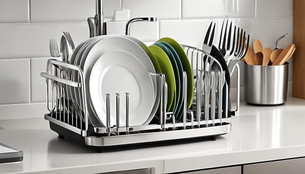 Simplehuman Kitchen Steel Frame Dish Rack