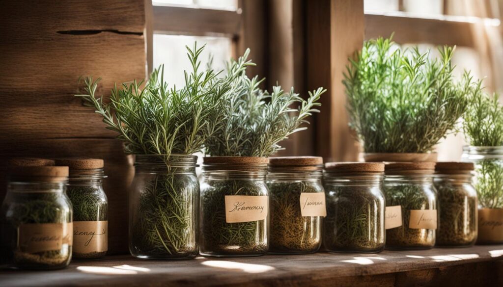 Storing Hardy Herbs