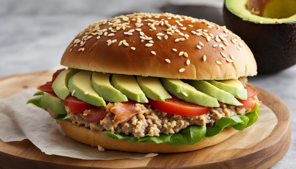 Traditional Mexican Cemita Sandwich