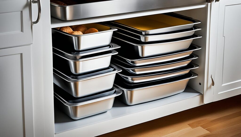 baking pan organization