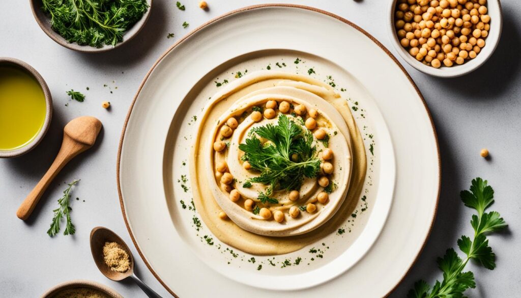 basic hummus from Jerusalem Ottolenghi