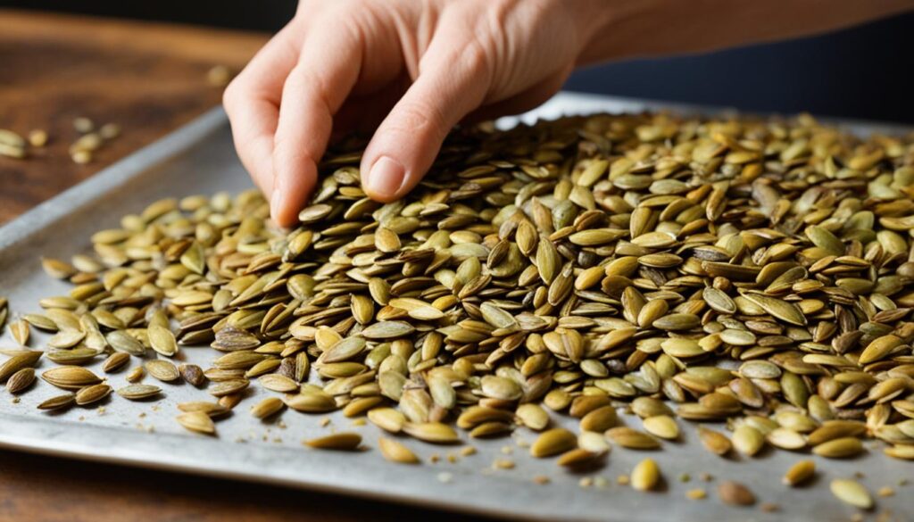 best pumpkin seed roasting method