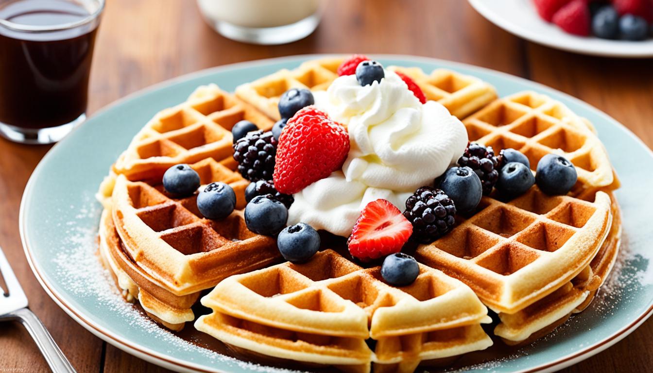 Buttermilk Vanilla Waffles Recipe | Fluffy & Sweet