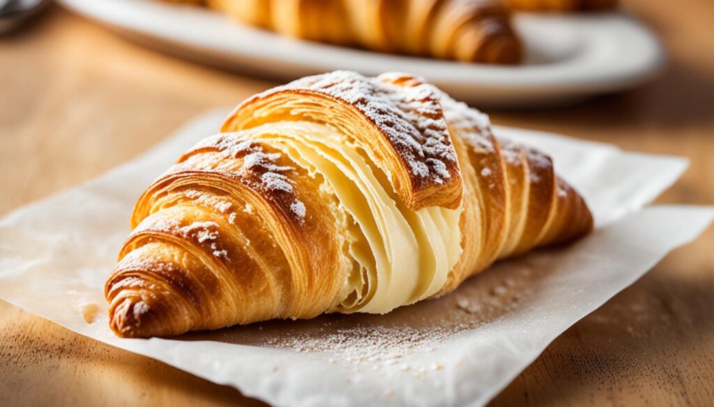 buttery croissants