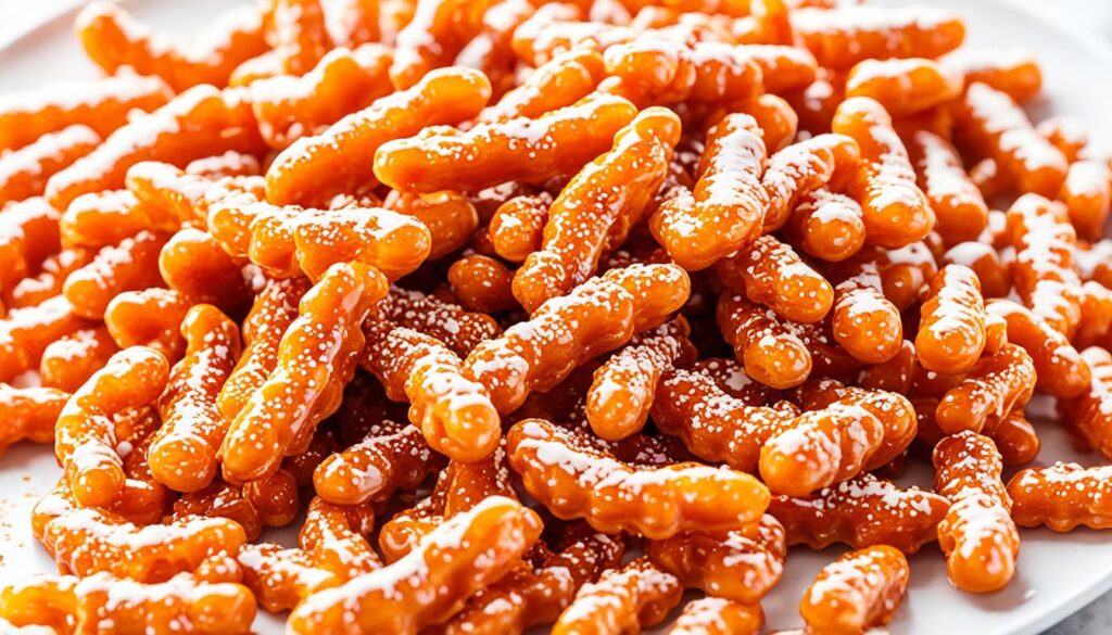 candied caramel cheetos