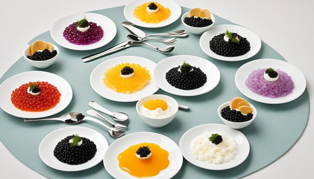 caviar serving tips