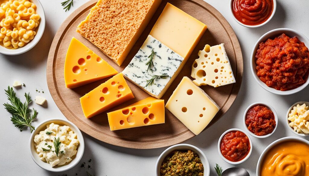 cheese selection