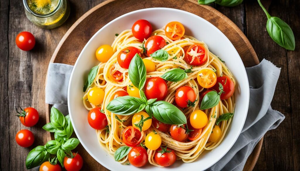 cherry tomato pasta recipes