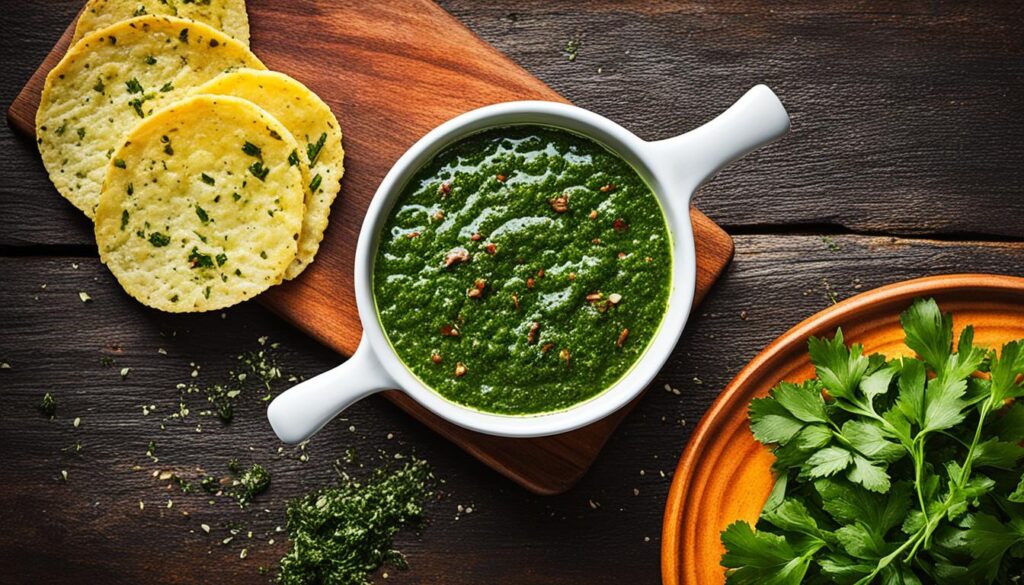 chimichurri sauce taste