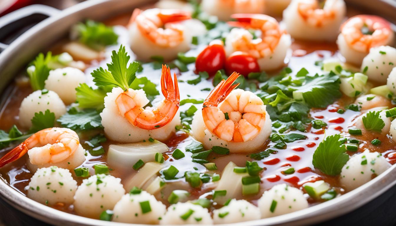 Chinese Hot Pot Shrimp Ball Dipping Sauce Recipe