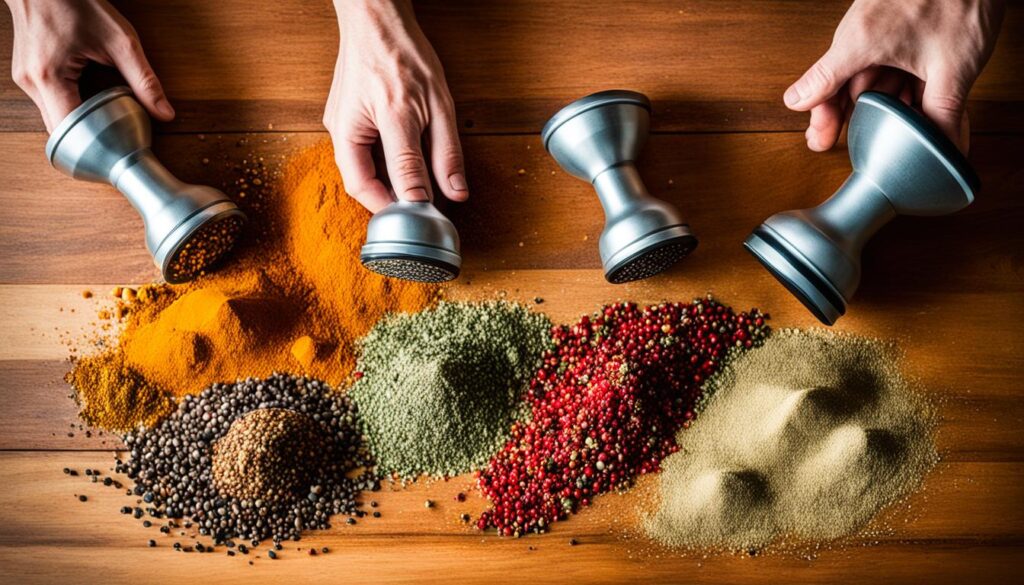 choosing spice grinder