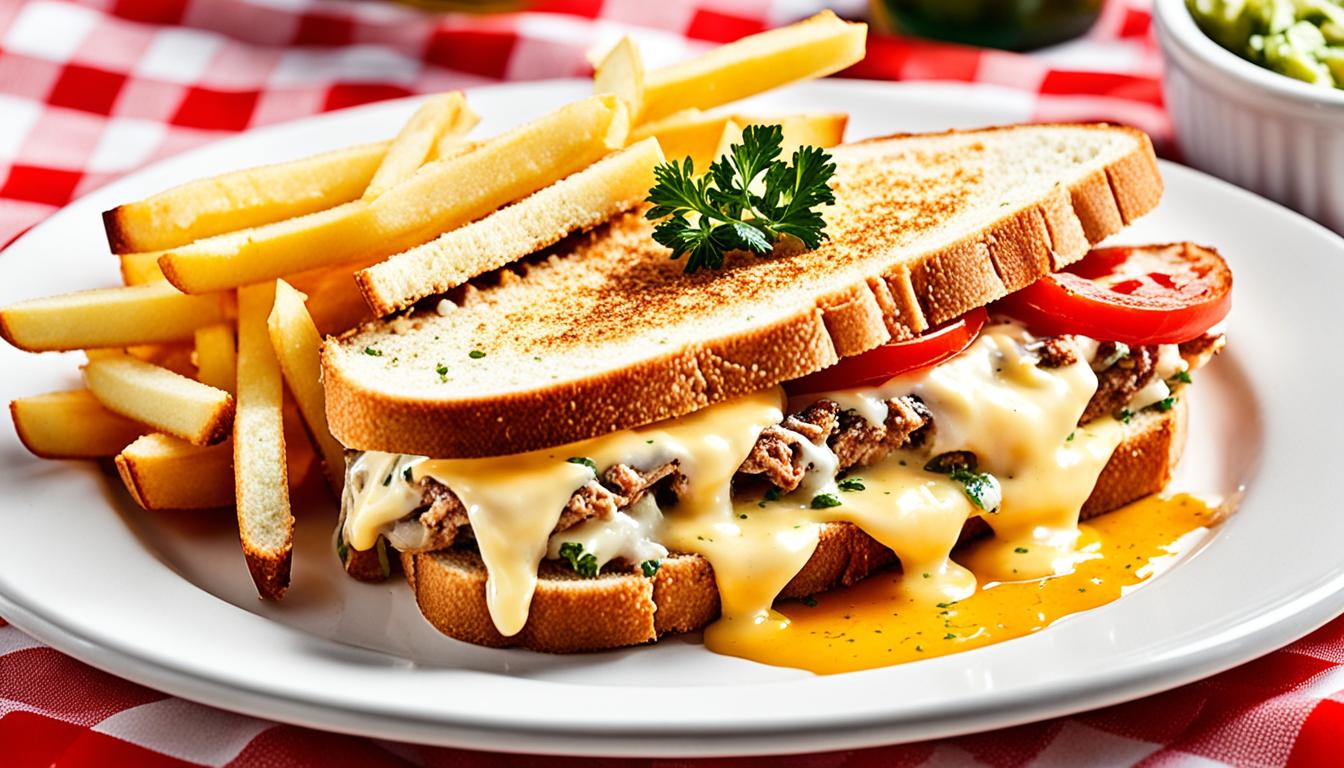 classic diner style tuna melt