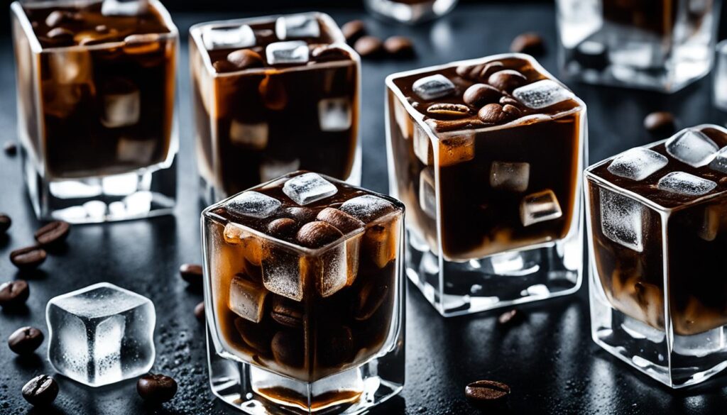 coffee ice cubes