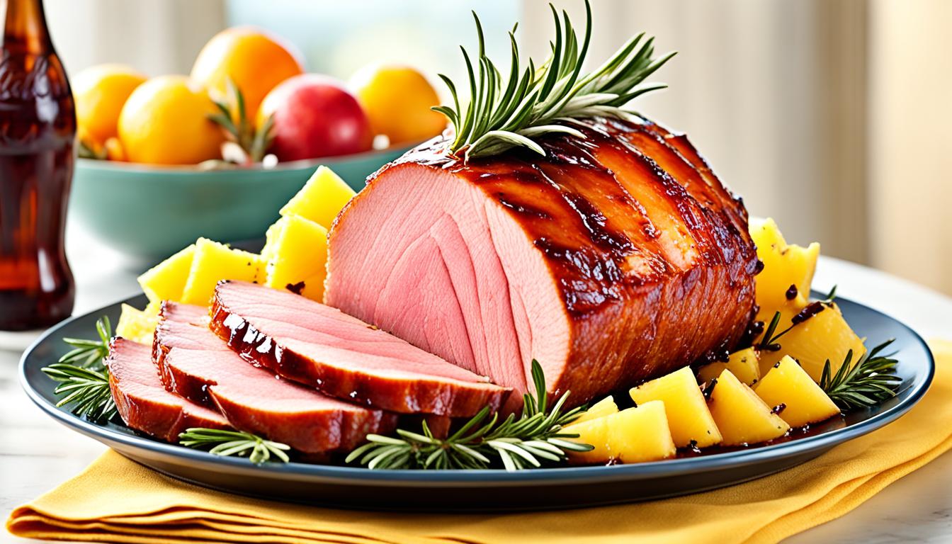 Coke and Pineapple Glazed Ham Recipe Delight