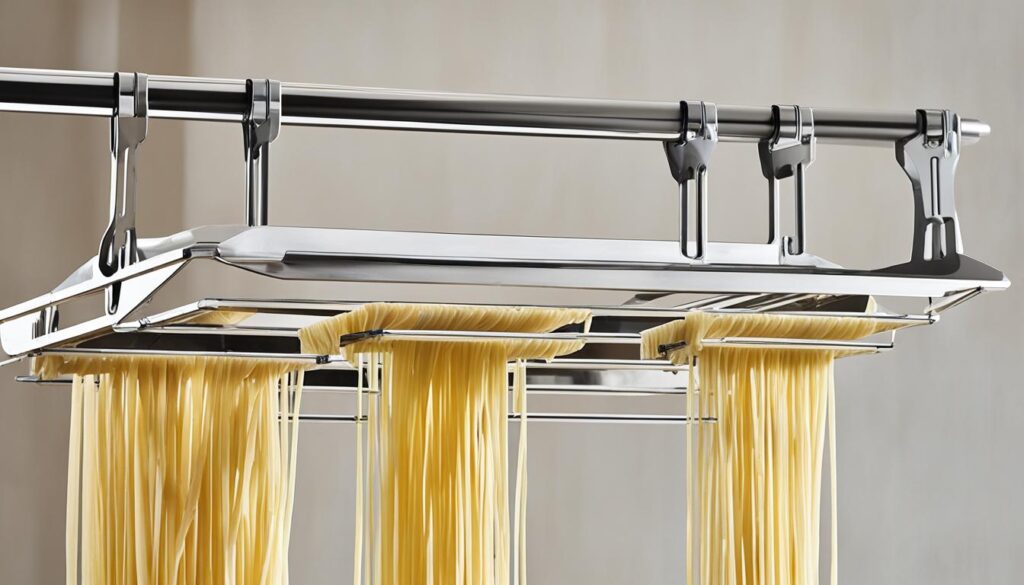 collapsible pasta drying rack