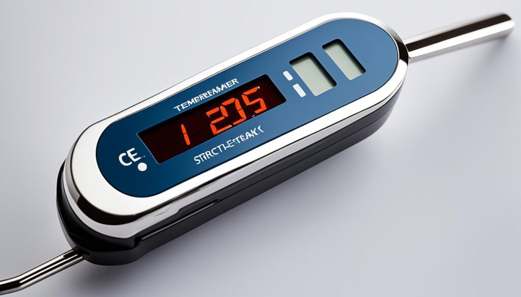 compact digital thermometer