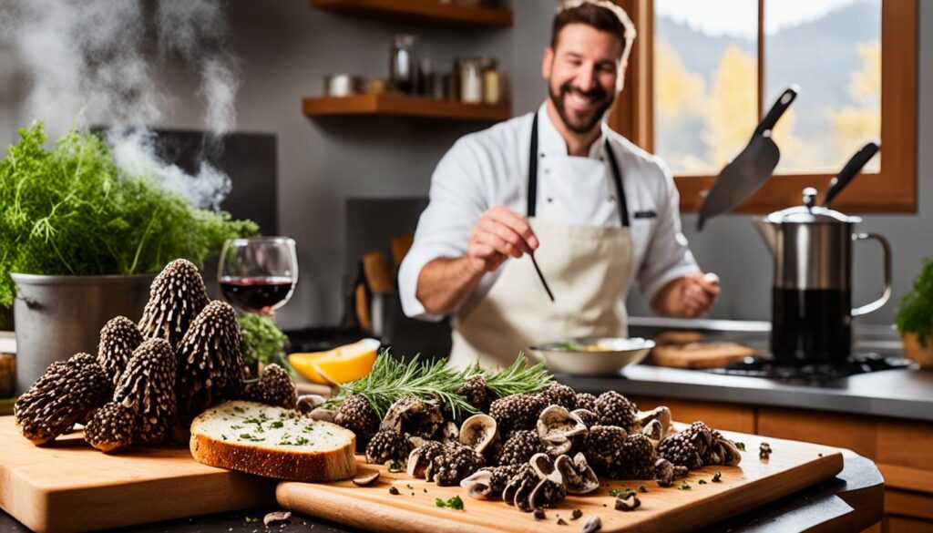 cooking with morel mushrooms