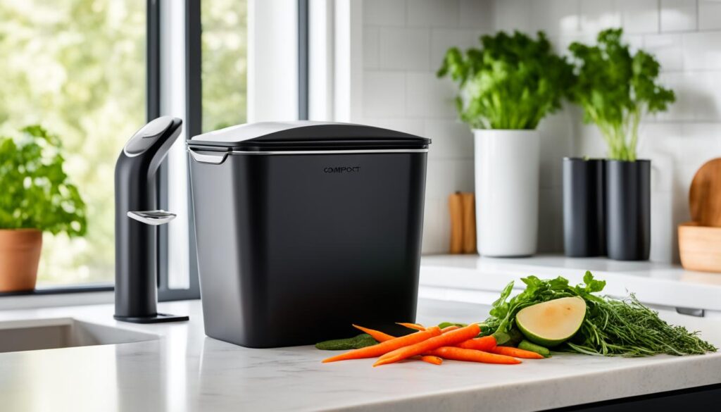 countertop compost bin