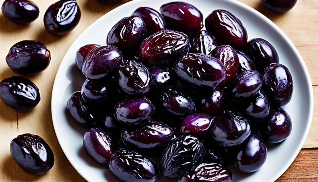 dessert pickled prunes