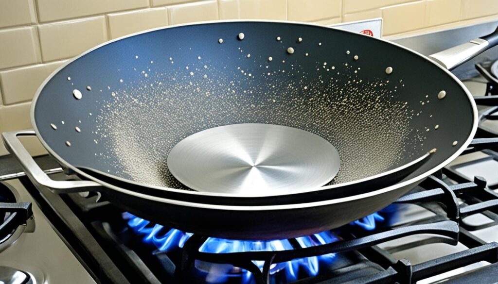 disadvantages of round-bottomed woks