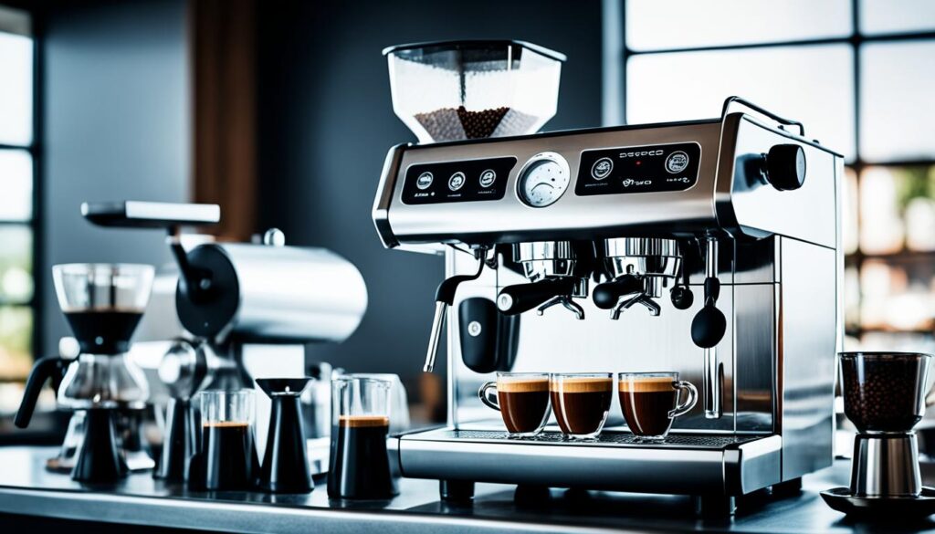 espresso brewing equipment