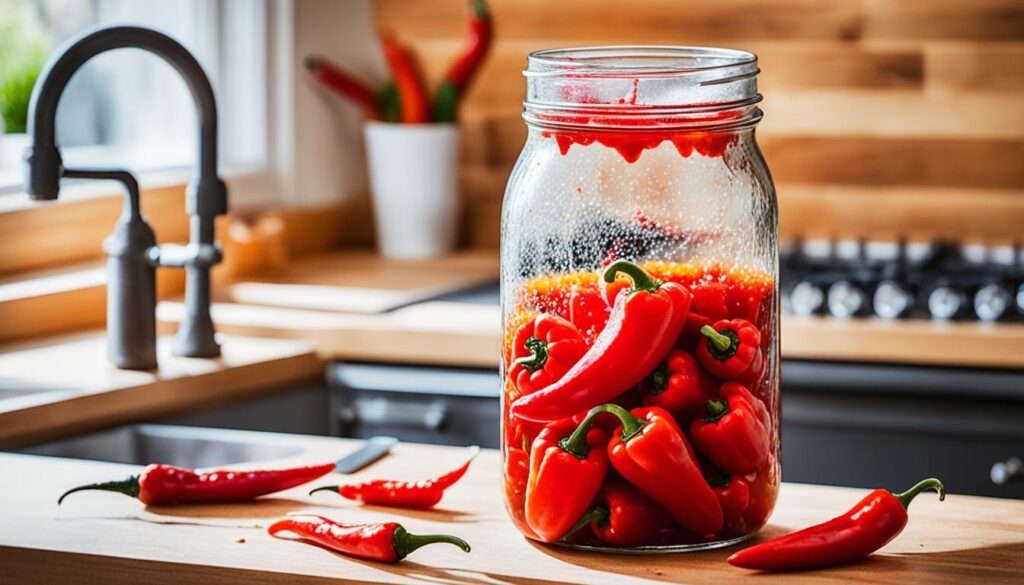 fermenting hot peppers at home