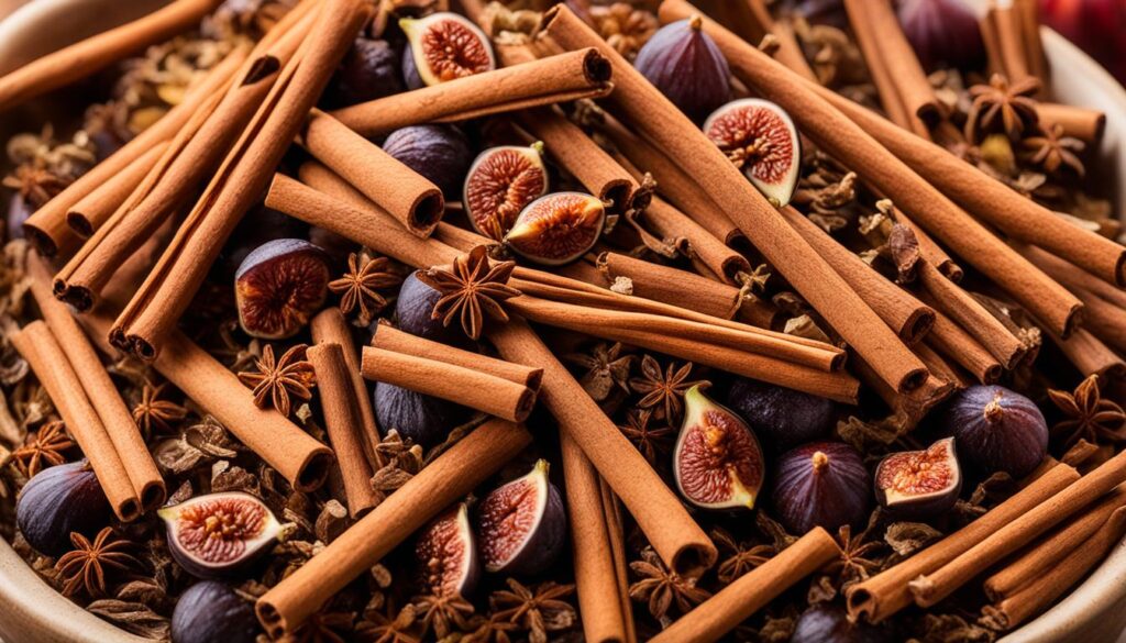 fig tea and spice infusion