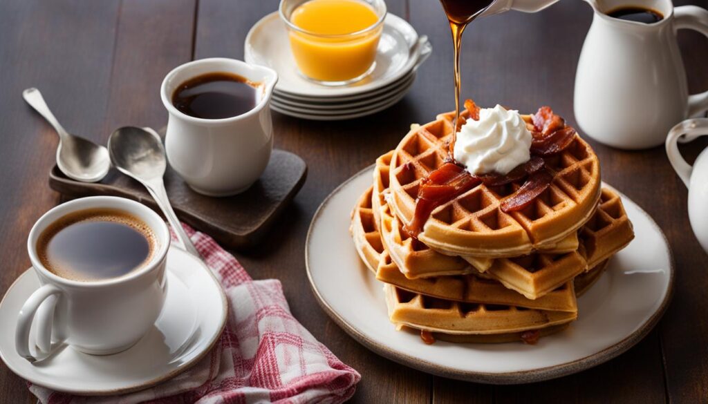 fluffy buttermilk waffles