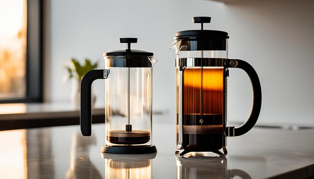 glass french press