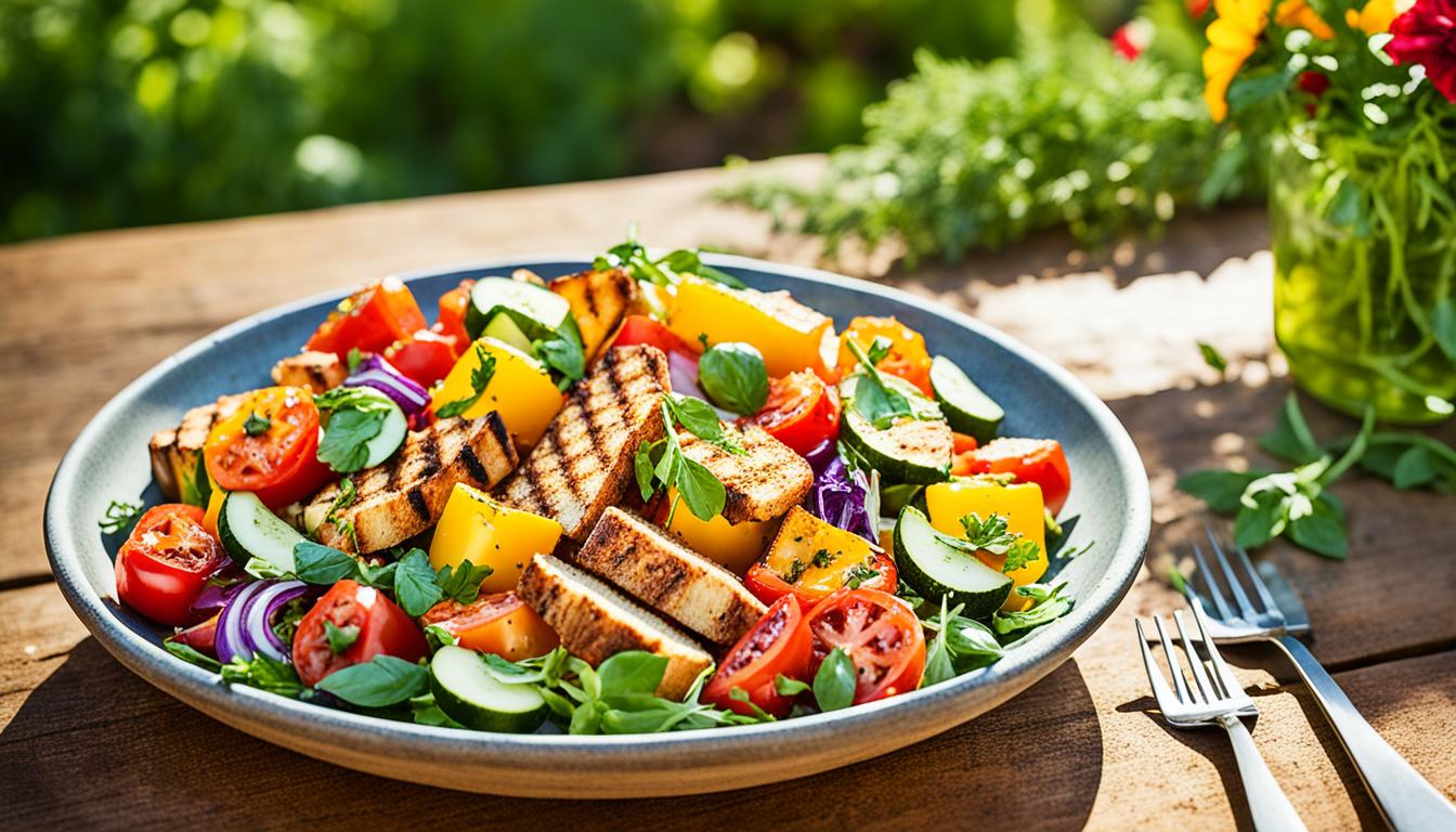 grilled panzanella salad recipe