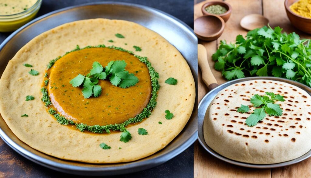 healthy Indian flatbread