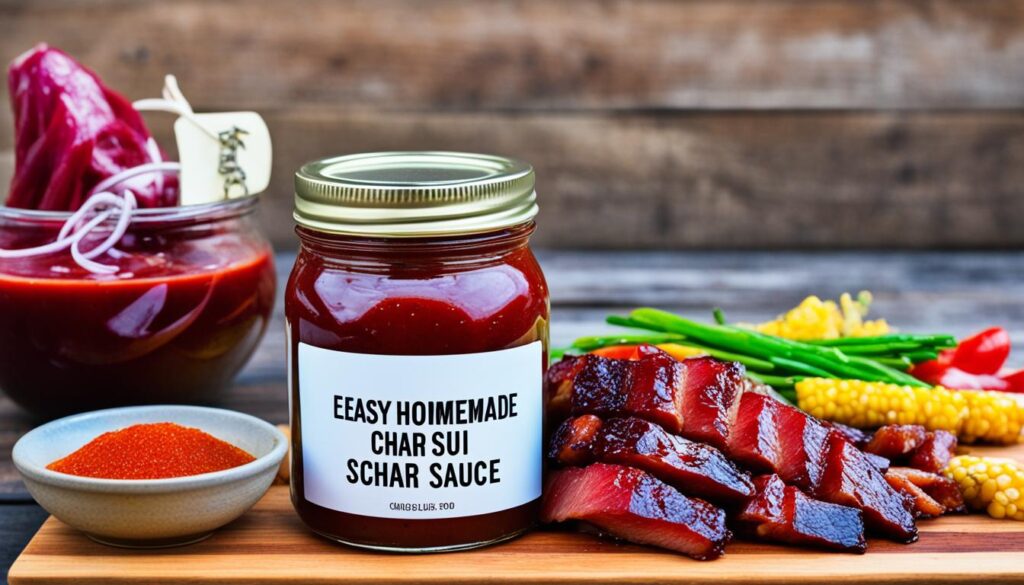 homemade char siu sauce